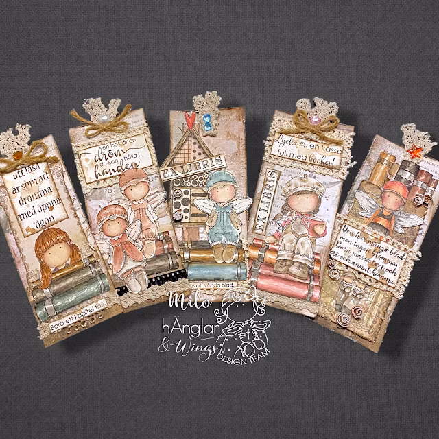 Clear Stamps - Bokslukare / Book Devourers