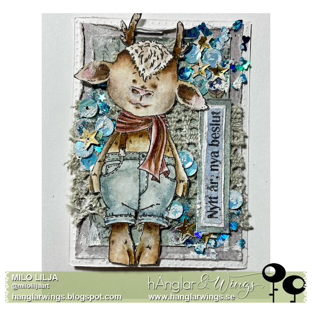 UTGÅTT - Clear Stamps - Renate och Deerek
