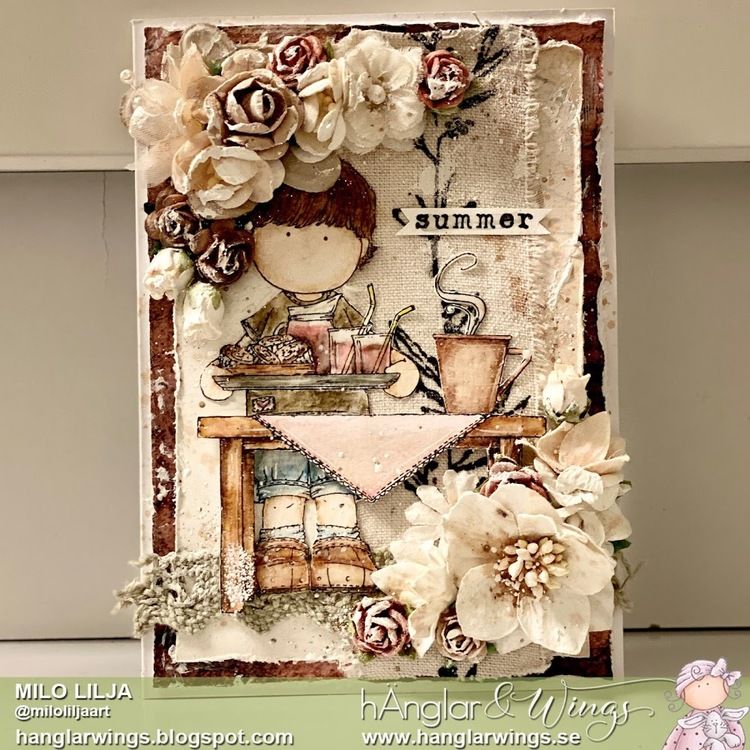 UTGÅTT - Clear Stamps - Fika-Fredrik