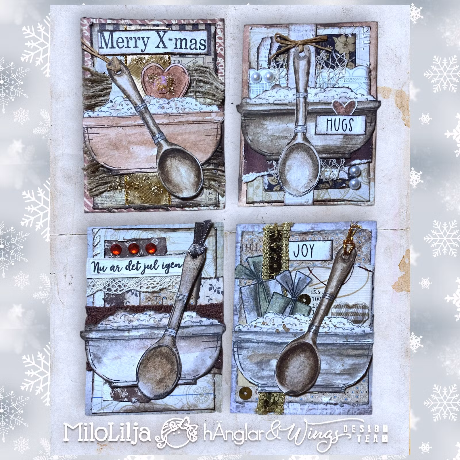 Clear Stamps - Gröt till Tomten