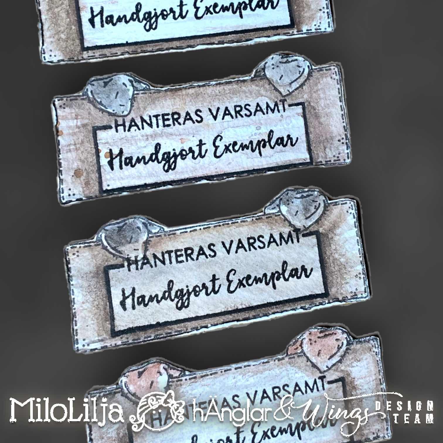 Clear Stamps - Händigt