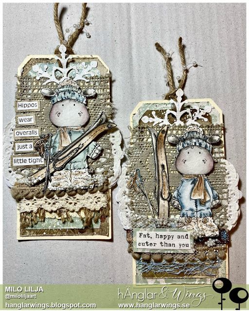 Clear Stamps - Harry och Hedvig i fjällen