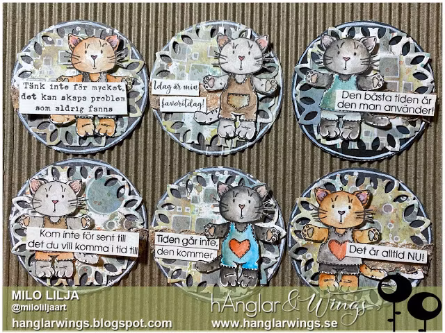 UTGÅTT - Clear Stamps - Kattungar  A7