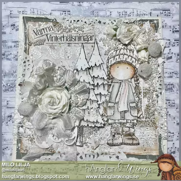 Clear Stamps - Klädd för Vinter