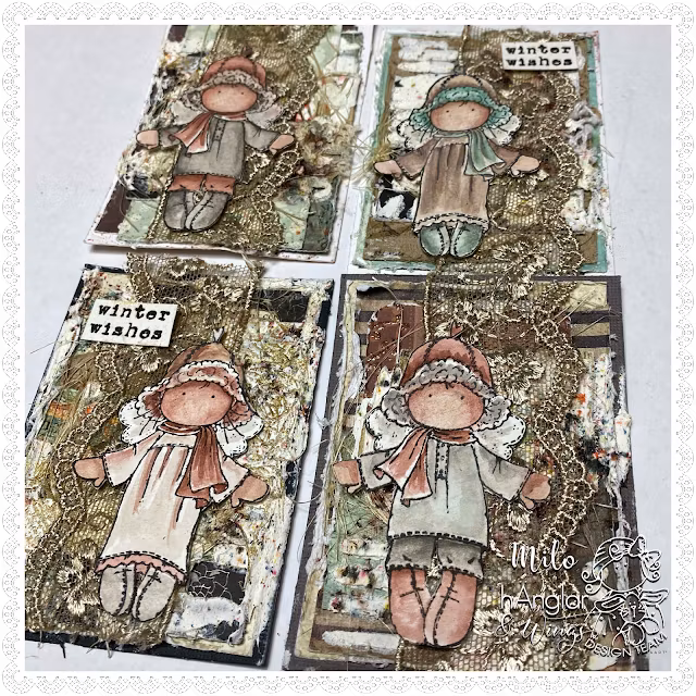 Clear Stamps - Små PälshÄnglar A7