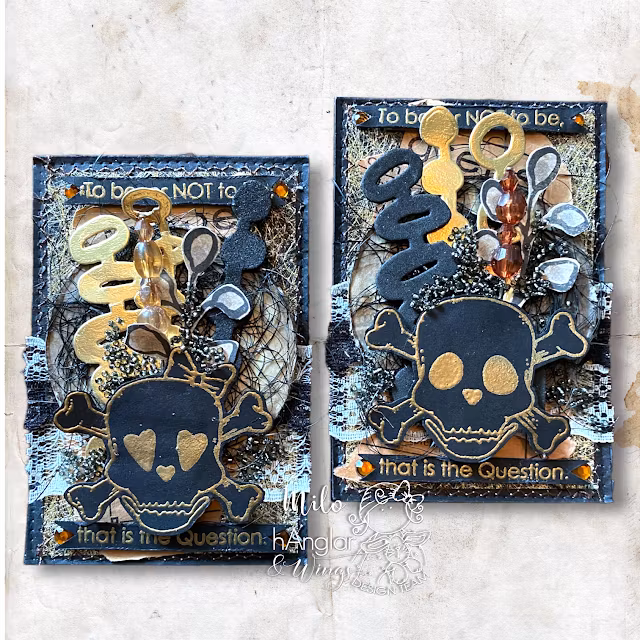 Clear Stamps - Piratskallar A7