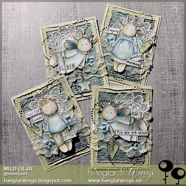UTGÅTT - Clear Stamps - Retro #2  A7