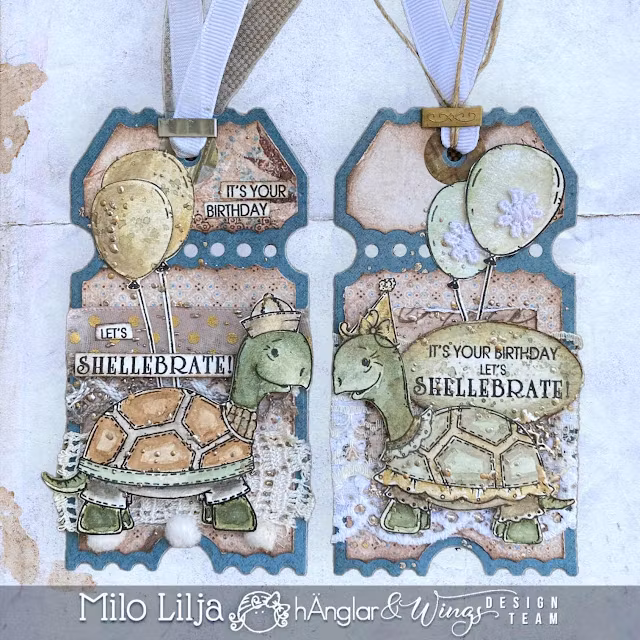 Clear Stamps - Sköldpaddor / Turtles