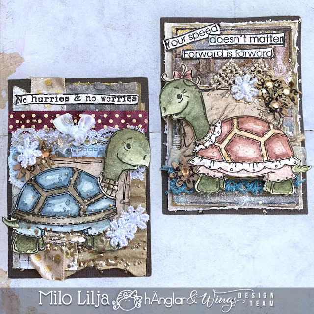 Clear Stamps - Sköldpaddor / Turtles
