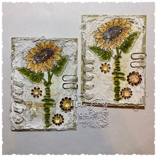UTGÅTT - Clear Stamps - Solorosor A7