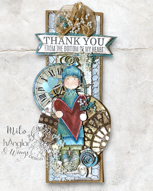 Clear Stamps - Tre Hjärtan / Three Hearts