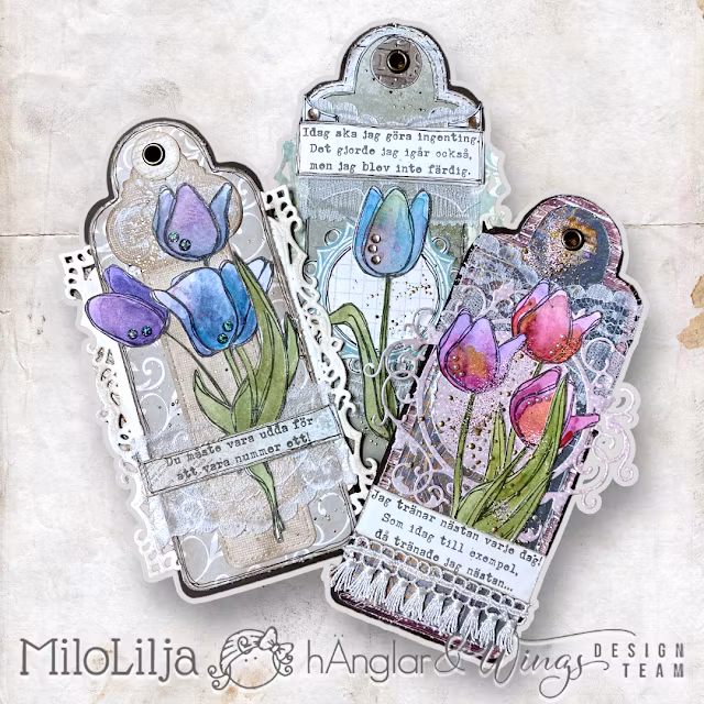 Clear Stamps - Sirliga Tulpaner