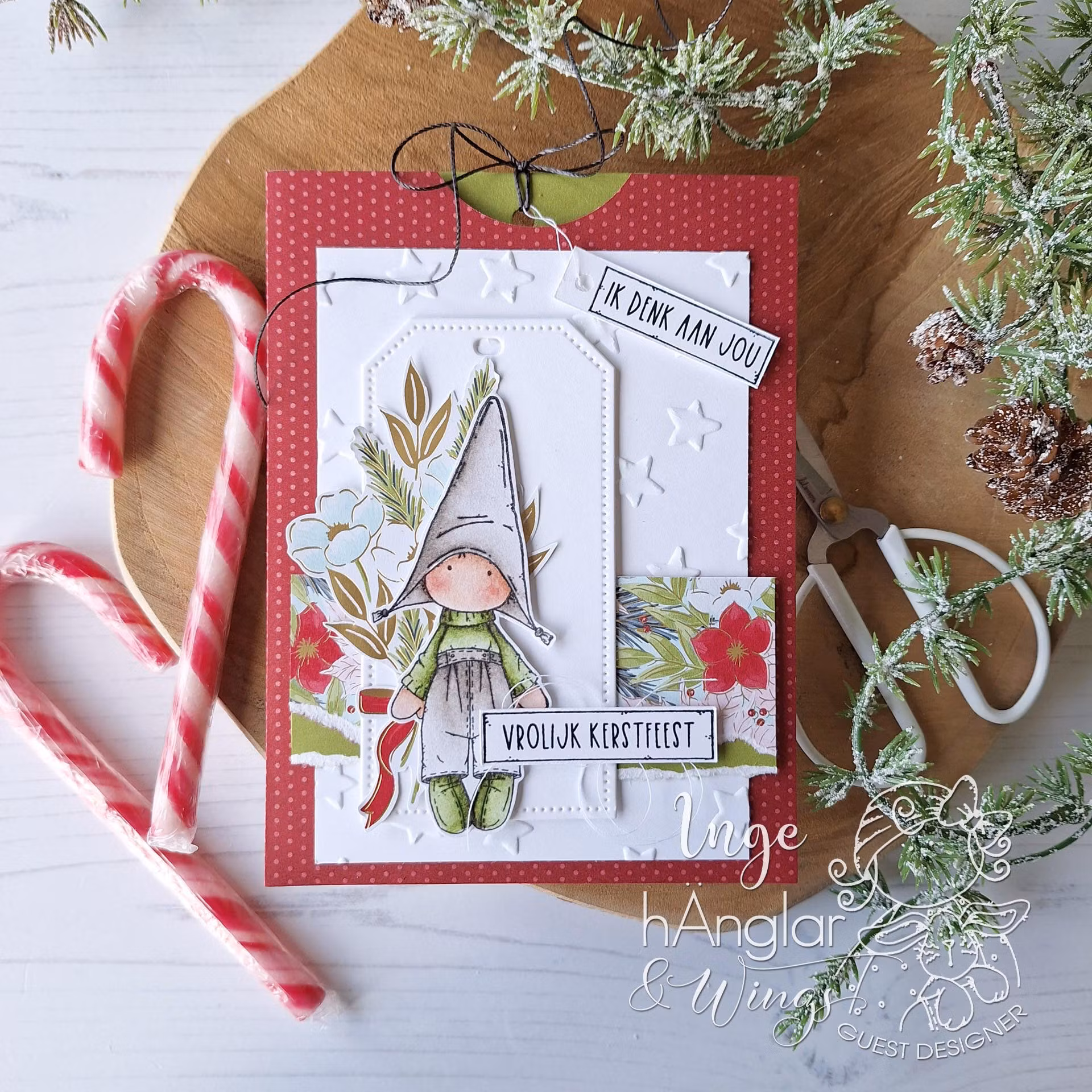 Clear Stamps - Luvnissar med Etikett