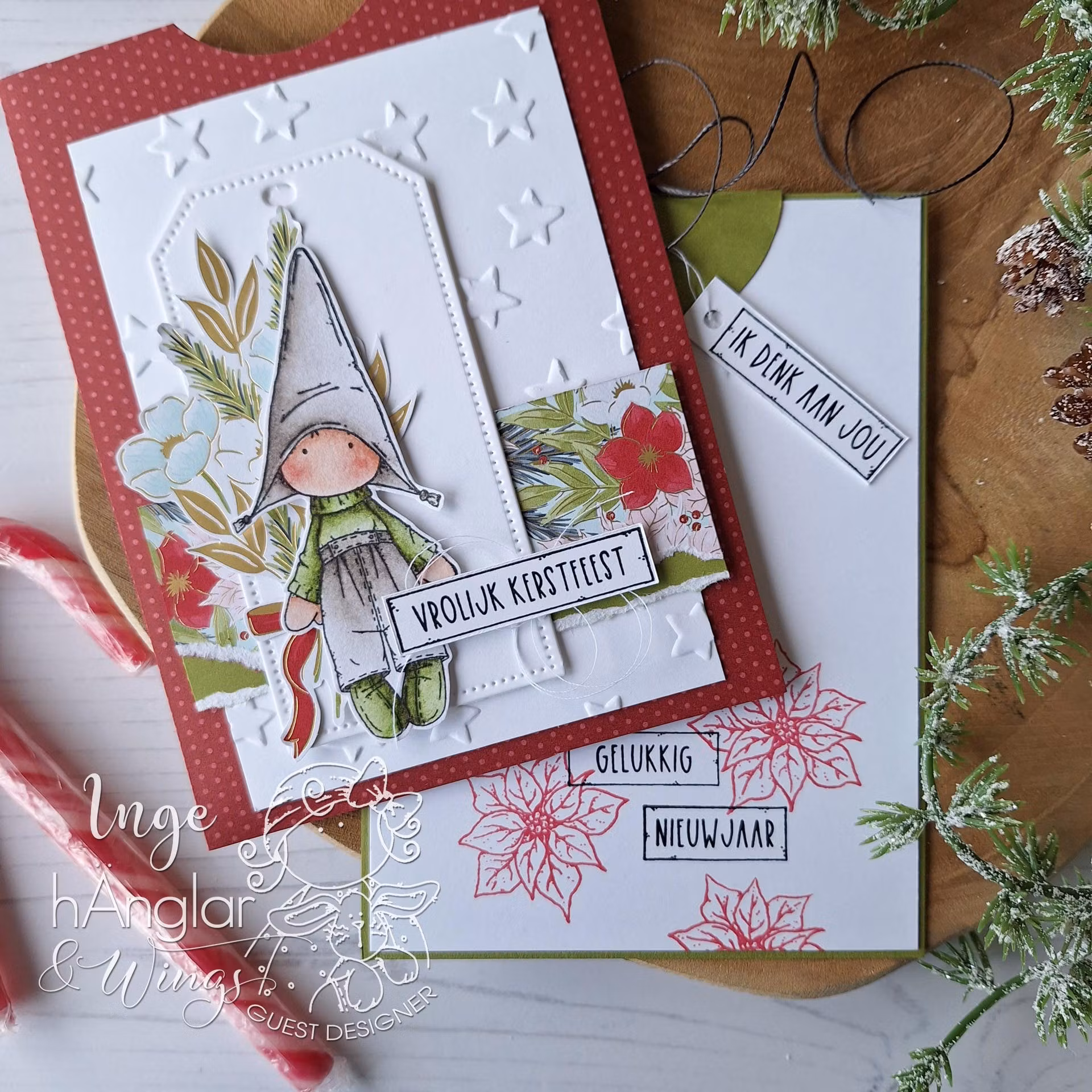 Clear Stamps - Luvnissar med Etikett