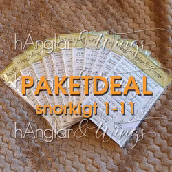 Clear Stamps - *PACKAGE PRICE* All Snorkigt #1 - #11 (total 11 sets)