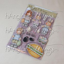 Clear Stamps - PåskÄggstra A5