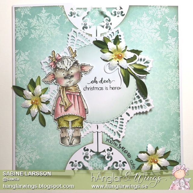 UTGÅTT - Clear Stamps - Renate och Deerek