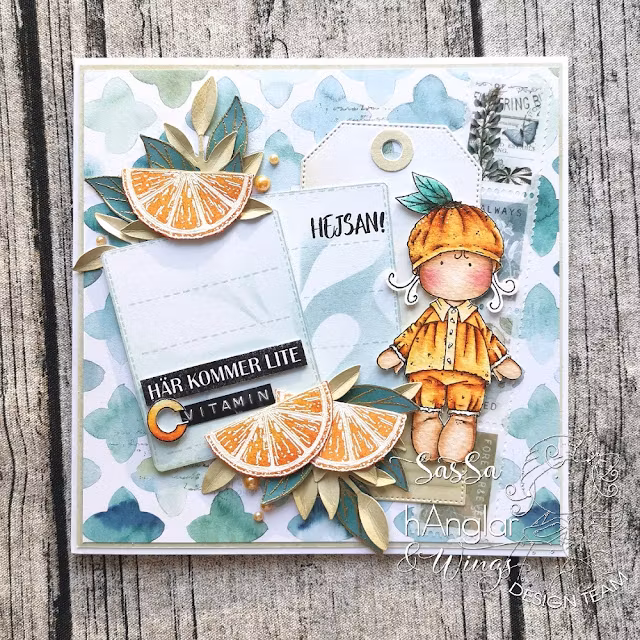 Clear Stamps - Apelsiner / Oranges