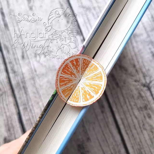 Clear Stamps - Apelsiner / Oranges