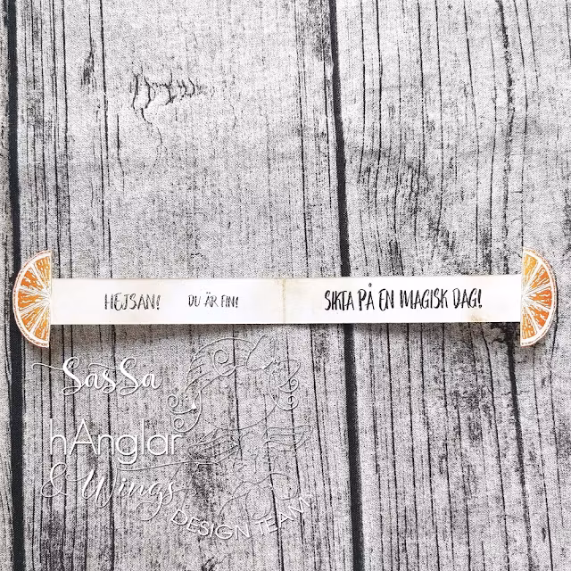Clear Stamps - Apelsiner / Oranges