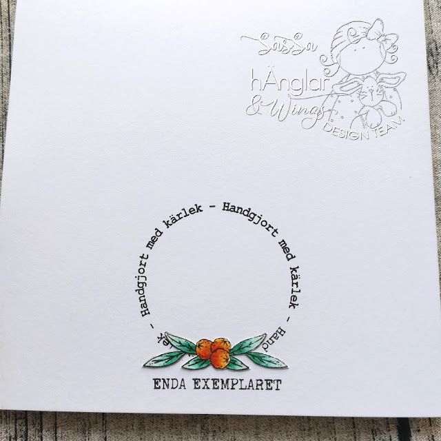 Clear Stamps - Till Baksidan / For the back