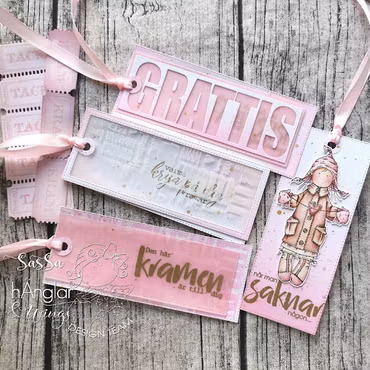 UTGÅTT - Clear Stamps - Glädjespridare