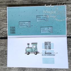 Clear Stamps - Gratulationer