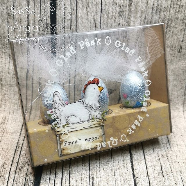 Clear Stamps - Hitochdithöna / Here and There Hen A7