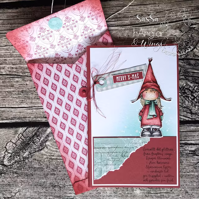 Clear Stamps - Högt i tak Tomtar