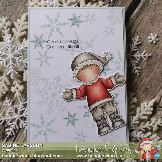 RETIRED - Clear Stamps - Kramtomtar / Santa Hugs