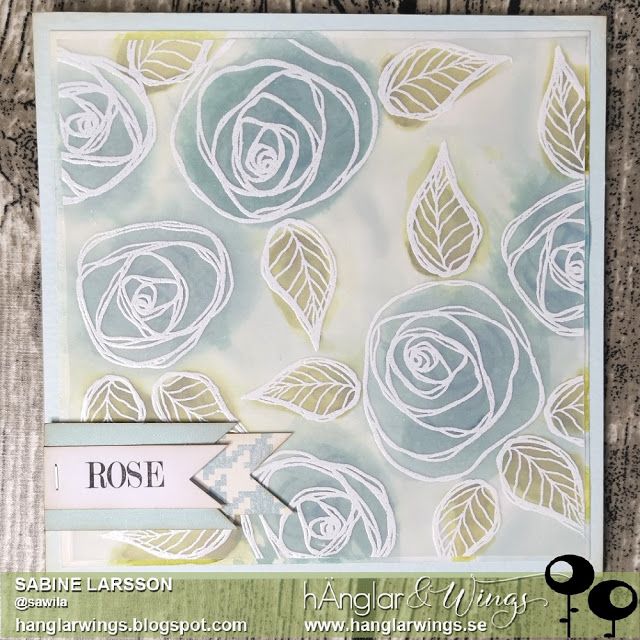 Clear Stamps - Rosor