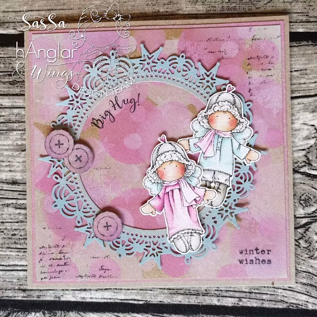 Clear Stamps - Små PälshÄnglar A7