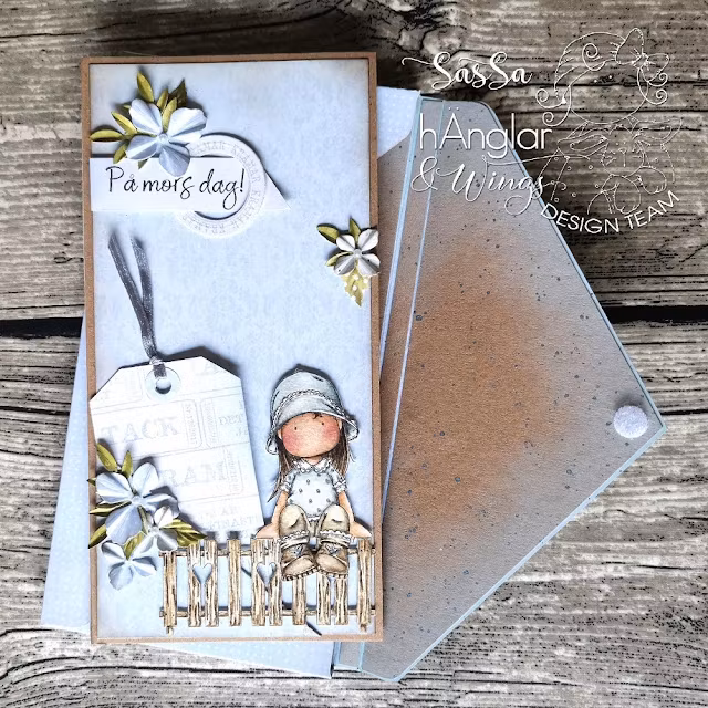 Clear Stamps - På andra sidan staketet / On the Other Side of the Fence (Spring Kit 26)
