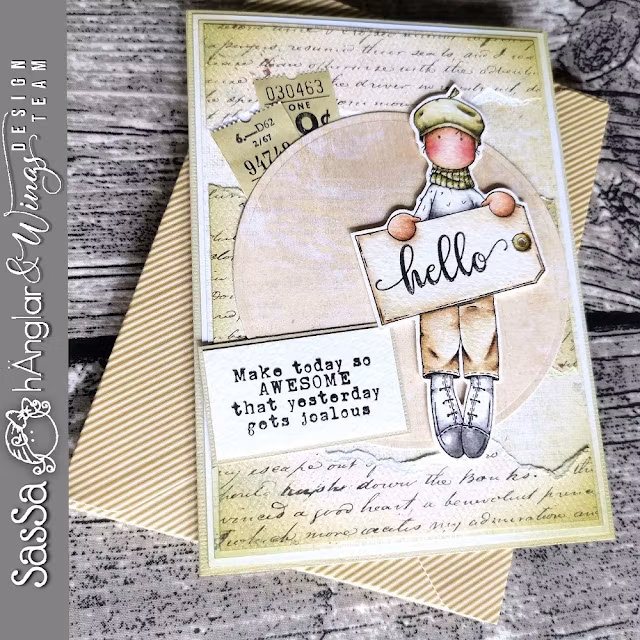 Clear Stamps - Långa Taggare / Long Tags