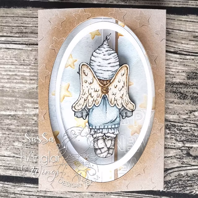 Clear Stamps - Vintrig Fram- och BakhÄngla
