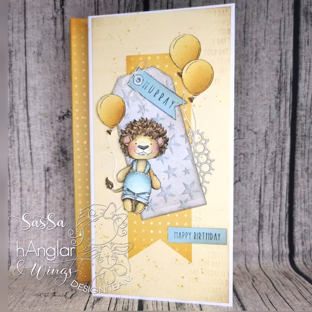 Clear Stamps - Zoo mycket bättre /  Zoo much better (spring kit 26)