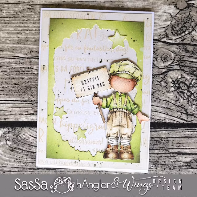 Clear Stamps - Skyltat / Signed
