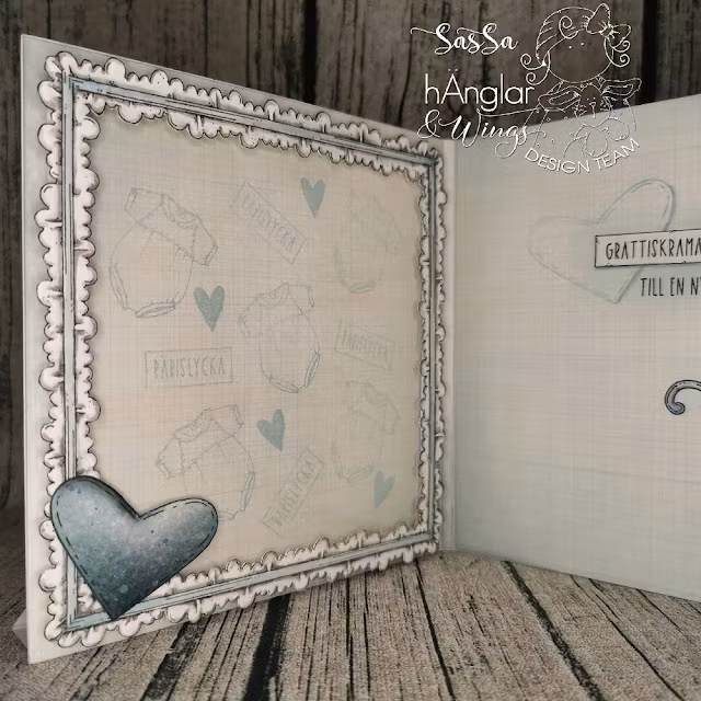 Clear Stamps - Hjärteskylt / Heart Sign