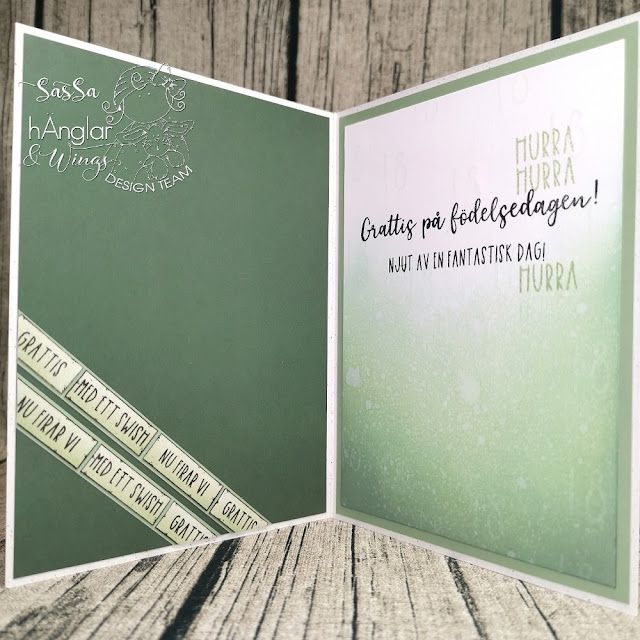 Clear Stamps - Gratulationer / Congratulations