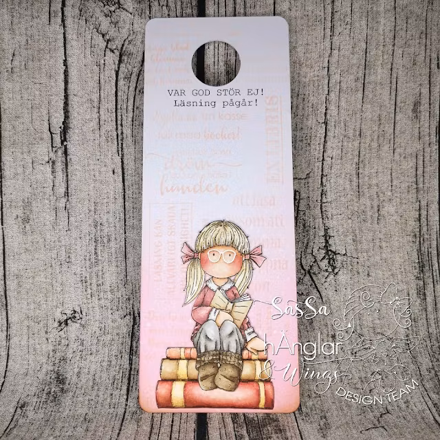 Clear Stamps - Bokslukare / Book Devourers