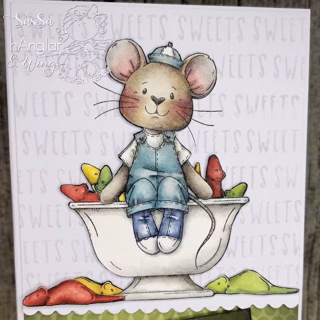 Clear Stamps - Godisråttor (Försommarkit -26)