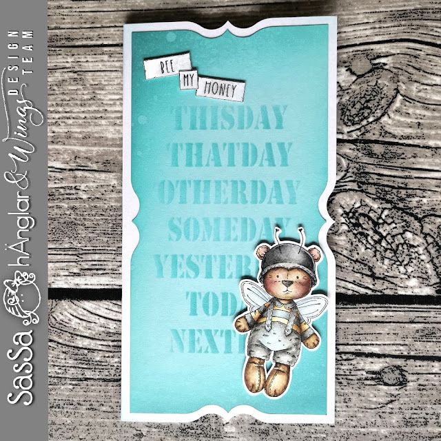 Clear Stamps - Honungsbjörnar / Honey Bears