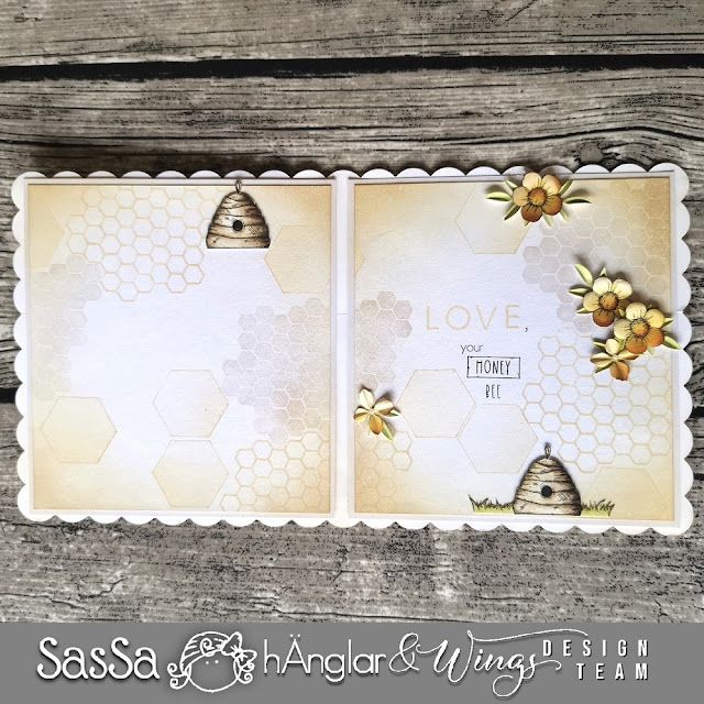 Clear Stamps - Honungsbjörnar / Honey Bears