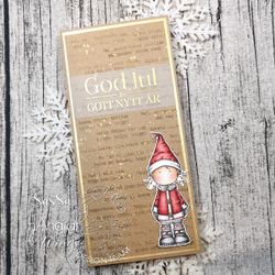 RETIRED - Clear Stamps - Julsånger / Christmas songs