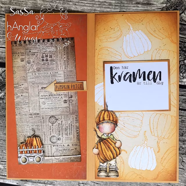 Clear Stamps - Pumpaskörd (Höstkit)