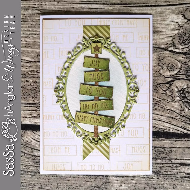 Clear Stamps - Ruttomtar / Santa in Square