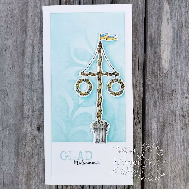 UTGÅTT - Clear Stamps - Midsommarstång A7
