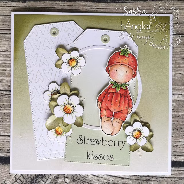 Clear Stamps - Jordgubbar / Strawberries
