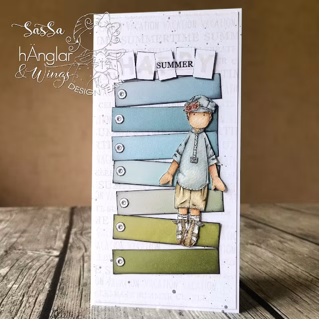 Clear Stamps - Långa sommarfirare
