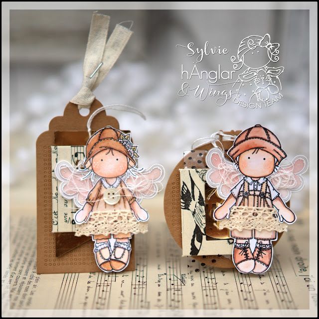 Clear Stamps - Blomstersvärmare / Flower moth
